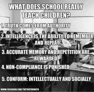 what does school teach